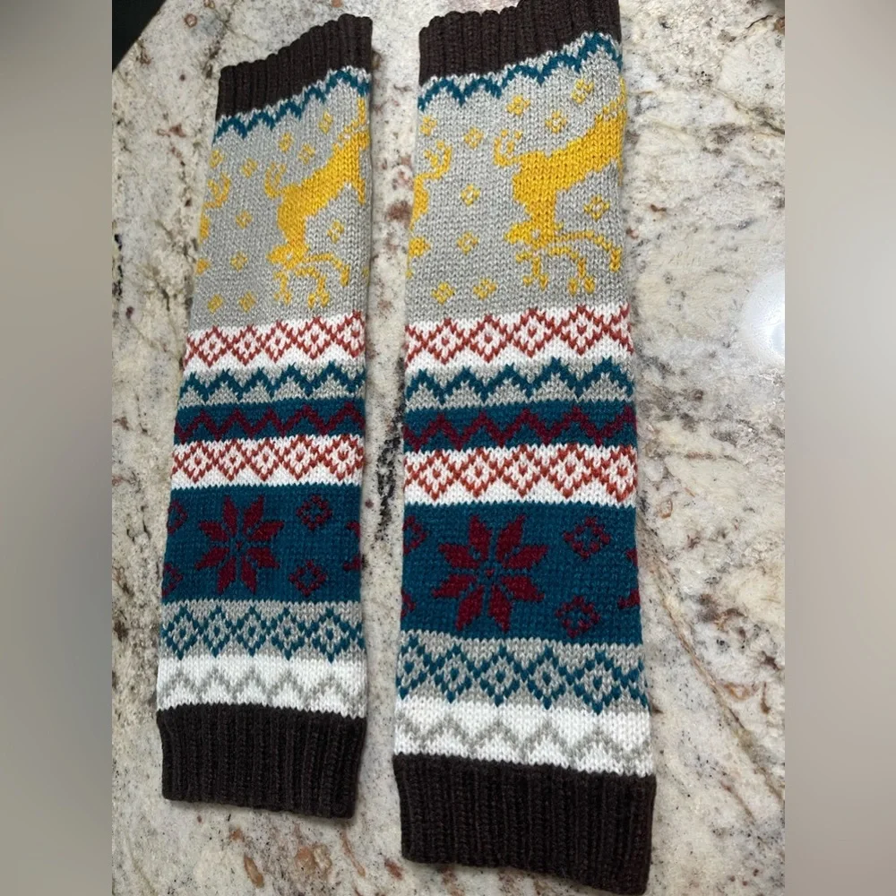 Women’s Arm Warmer Fingerless Gloves Not Tag New